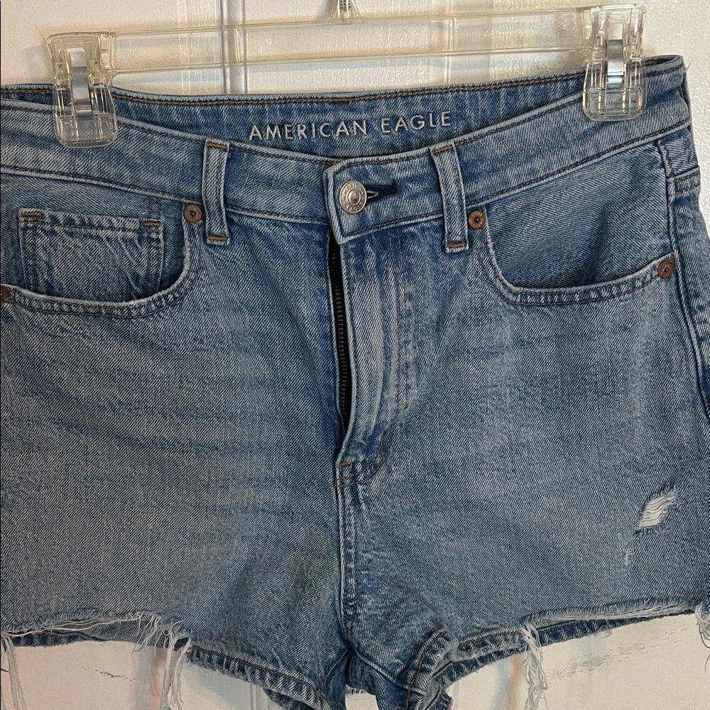 American Eagle Outfitters Light Blue Jean Shorts